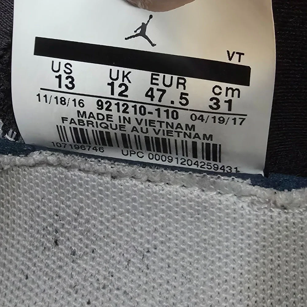 Jordan Trainer 2 Flyknit Sneakers Mens 13 Black White Casual Trainers 921210-110